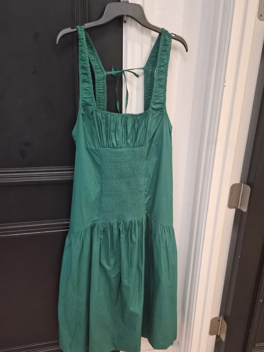 Anthropolgie-Celandine Sleeveless Smocked Open-Back Midi Dress - Size Medium - Picture 6 of 10